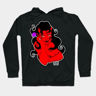 Lollipop Demon Girl (Naughty) Hoodie